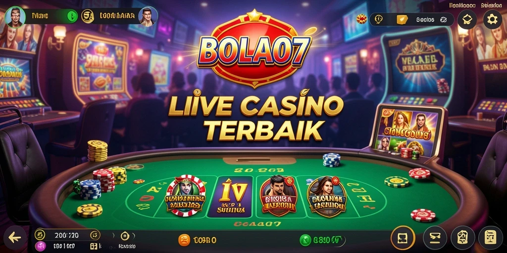 Tampilan gameplay menarik di BOLA07 Live Casino.