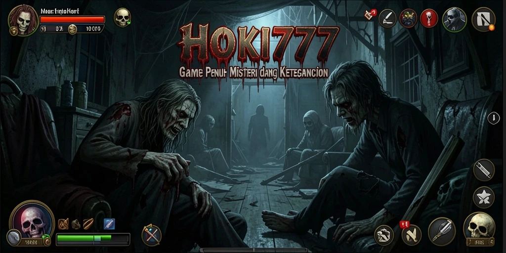 Tampilan menyeramkan dari gameplay HOKI777 yang menegangkan.