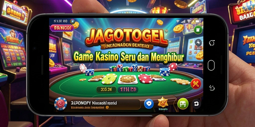 Tangkapan layar dari gameplay JAGOTOGEL yang menampilkan suasana kasino yang mengasyikkan.
