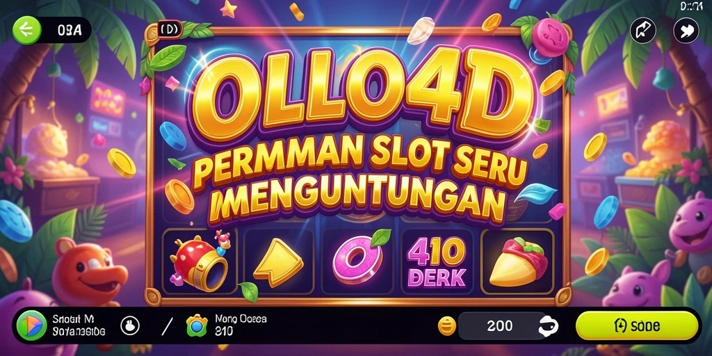 Keceriaan bermain slot di OLLO4D dengan berbagai tema menarik.