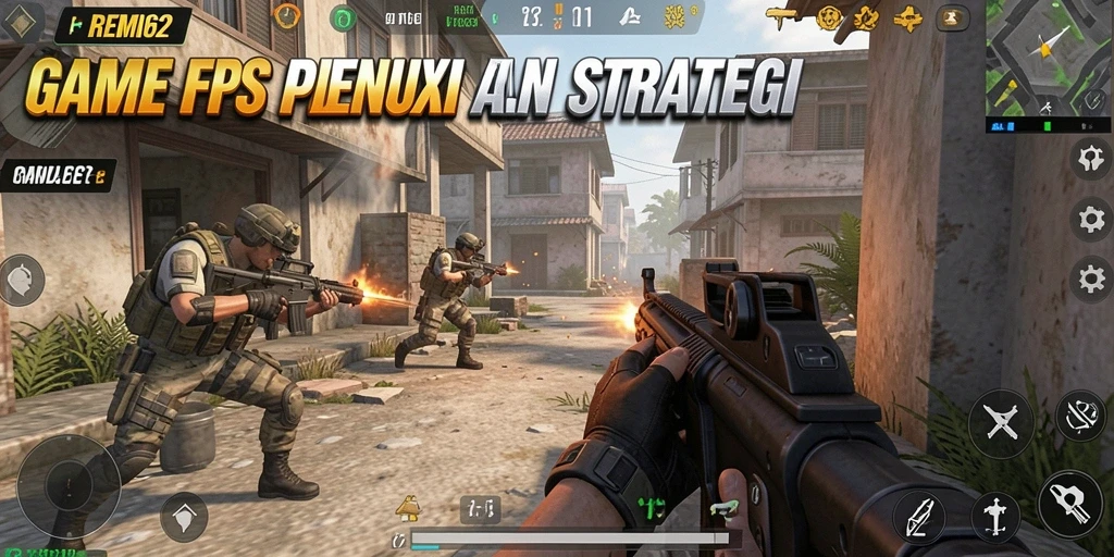 Tampilan gameplay intens dalam REMI62 yang menggugah adrenalin.