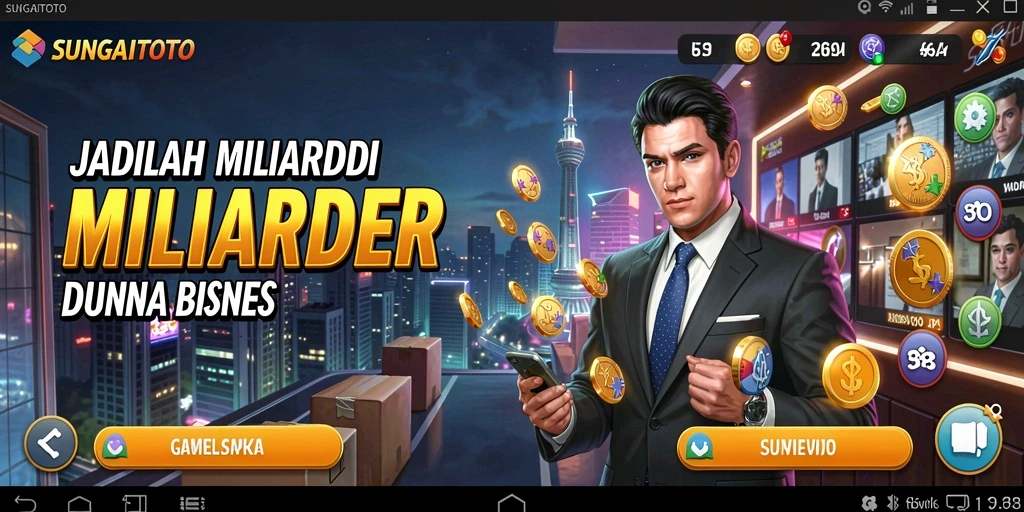 Tampilan gameplay yang interaktif dan menyenangkan di SUNGAITOTO.