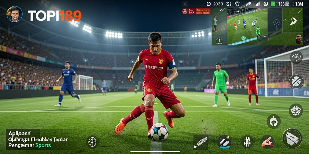 Tampilan gameplay olahraga yang menarik dan dinamis di TOPI189.