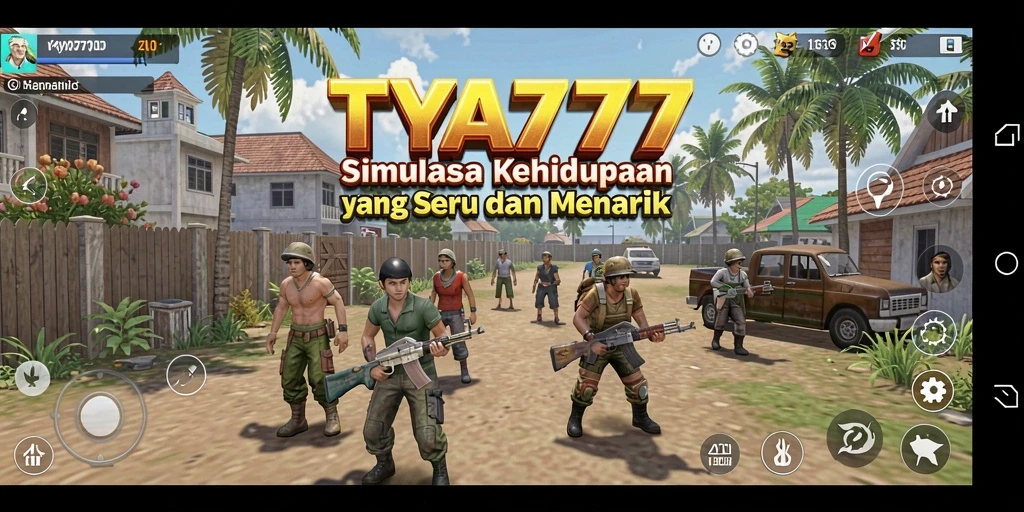 Tampilan gameplay TYA777 yang menarik dan penuh warna.